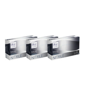 GUANTI IN NITRILE ROYAL NERI SENZA POLVERE 100 PZ. MIS. Small - Qualità